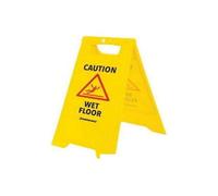 Silverline 'A' Frame Caution Wet Floor Sign 295 X 610mm English