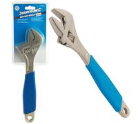 Silverline Adjustable Spanner Wrench Soft Grip Handle 200mm, 250mm or 300mm