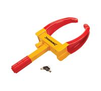 Silverline Adjustable Wheel Clamp With 2 Keys 175 - 225mm