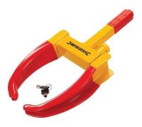 Silverline Adjustable Wheel Clamp with 2 Keys - 175 - 225mm