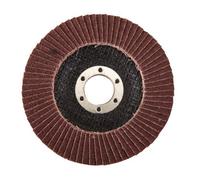 Silverline Aluminium Oxide Flap Disc - 115mm 80 Grit