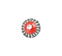 Silverline Angle Grinder 115mm Twist Knot Steel Wire Brush