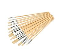 Silverline Artists Paint Brush Set 12Pce - Mixed Tips