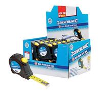 Silverline Auto Blade Lock Tape Display Box 30pce 5m / 16ft x 19mm (868787)