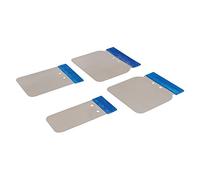 Silverline Automotive Stainless Steel Body Filler Application Tool Set Of 4