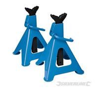 SILVERLINE AXLE STAND 6 TON TONNE6T PER STAND 12T PER SET JACK 580486