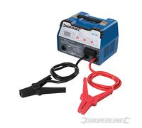 Silverline Automatic Battery Starter Charger 12a 6/12v 8-180ah Capacity - 6 12v - silverline automatic battery starter charger 12a 6 12v intelligent