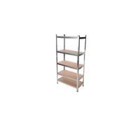 Silverline Boltless Freestanding Shelving Unit 5-tier - 666247 5tier Storage - boltless shelving unit silverline freestanding 666247 5tier storage