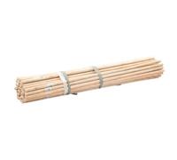 Silverline Broom Handles 4' x 15/16" Dia 50pce (999088), Beige