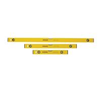 Silverline Builders Level Set 3pce 400, 600 & 1000mm (119688), Yellow