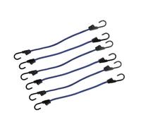 Silverline Bungee Cords 6pk 400mm (140821)