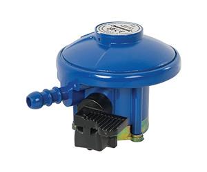 Silverline Butane Clip-On Regulator 1.5kg/hr Calor/Flogas Yellow (940053), 21 mm