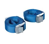 Silverline Cam Buckle Tie Down Strap 2.5m x 25mm 2pk 2.5m x 30mm - Straps - x straps 25mm buckle cam tie down silverline buckled pack 449682 set roof