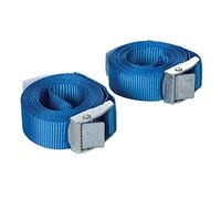 Silverline Cam Buckle Tie Down Strap 2.5m x 25mm 2pk 2.5m x 30mm - Straps - x straps 25mm buckle cam tie down silverline buckled pack 449682 set roof