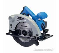 SILVERLINE CIRCULAR SAW 1200W 185MM TCT & CUTTING BLADE 845135