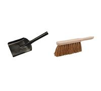 Silverline Coal Shovel 175mm (868704) & Hand Brush Soft Coco 300mm (12") (277870)