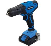 Silverline Combi Hammer Drill 18V 2 x 2.0Ah Batteries Professional Hammer Drill