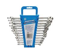 Silverline Combination Spanner Set 12pce 8 - 19mm - 12 Sp1236 819 - spanner combination silverline set 12 sp1236 19mm 12pce 819
