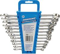 Silverline Combination Metric Spanner Set - 12 Pieces, Sizes 8-19mm (SP1236)