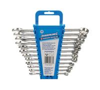 Silverline Combination Spanner Set 12Pce Sp1236 Hand Tools 8 - 19mm