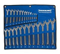Silverline Combination Spanner Set 25Pce Sp100 Hand Tools 6 - 32mm