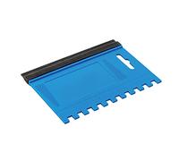 Silverline Tools Combination Squeegee Spreader 380251 - 125 x 95 mm, 6 mm teeth, Blue