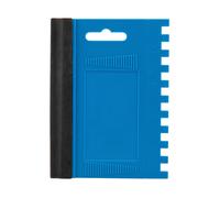 Silverline Tools Combination Squeegee Spreader 380251 - 125 x 95 mm, 6 mm teeth, Blue