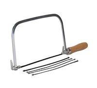 Silverline Coping Saw & 5 Blades 170mm (SW45), Brown