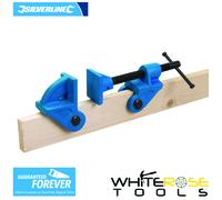 Silverline Cramp Head Set 40mm Jaw Clamp Clamping Tool Woodwork DIY