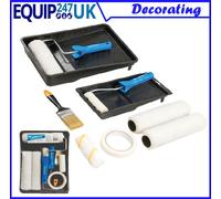 Silverline Tools Decorators Roller & Brush Set 440198 - 11-piece