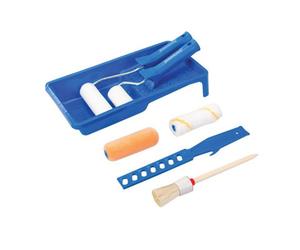 Silverline - Decorators Roller & Brush Set 9Pce - 9Pce