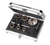 Silverline Diamond Grit Holesaw Kit 11pce 19 - 57mm Dia - 868779 19 - diamond grit holesaw kit silverline 11pce 868779 57mm 19 1957mm