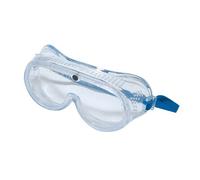 Silverline MSS160 Direct Safety Goggles Direct Vent - Clear