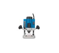 Silverline DIY 1020W Plunge Router, 1/4in Collet - 40mm Depth, 11,500-34,000 RPM, Depth Stop, Guides, Dust Port | Code 329863