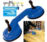Silverline Double Suction Cup Pad Glass Window Dent Puller Lifting 70kg