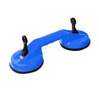 Silverline Double Suction Pad 70kg (675088), Blue