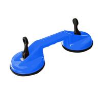 Silverline Double Suction Pad 70kg (675088), Blue