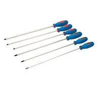 Silverline 909067 Extra-Long Screwdriver Set 6Pce 6Pce Each 1