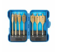 Silverline 279870 Titanium Coated Flat Bit Set 7pce 10 - 32 mm