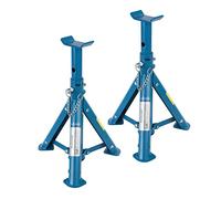 Silverline Folding Axle Stand Set 2pce 2 Tonne (676260), Blue