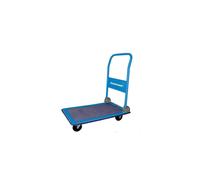 Silverline Folding Platform Truck 150kg (675213) - 465x725mm, Fold-Down Handle, 4-Wheel Trolley