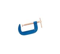Silverline G-clamp 100mm - silverline 100mm gclamp vc24 steel welding