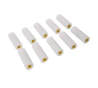Silverline Gloss Mini Paint Roller Sleeve (Pack of 10)