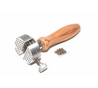 Silverline Hand Vice 24mm Wide Jaws Adjustable Steel Pins Hardwood Handle New
