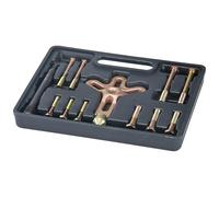 Silverline Harmonic Balancer Puller Kit 13pc Gear Pulley Removal Tool