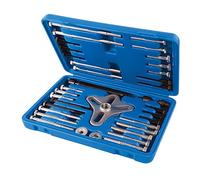 Silverline Harmonic Balancer Puller Set 46pce 40 - 93mm (515011), Silver