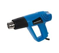 Hot Air Heat Gun 2000W 3 Speed Adjustable Temp 600°C Silverline - 3 Yr Warranty