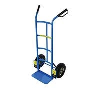 Silverline Heavy Duty Sack Hand Truck - 315 kg Load Capacity, Blue Steel Trolley for Heavy Lifting & Transport (868581)