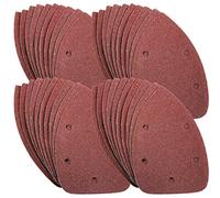 Silverline Hook & Loop Detail Sander Sheets 140mm 40pk (60 to 240 Grit) (F)