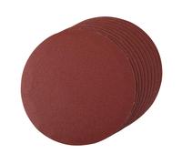 Silverline Hook & Loop Discs 180mm 10pk